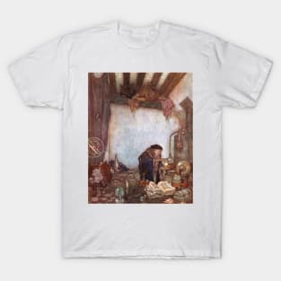 The Alchemist by Edmund Dulac T-Shirt